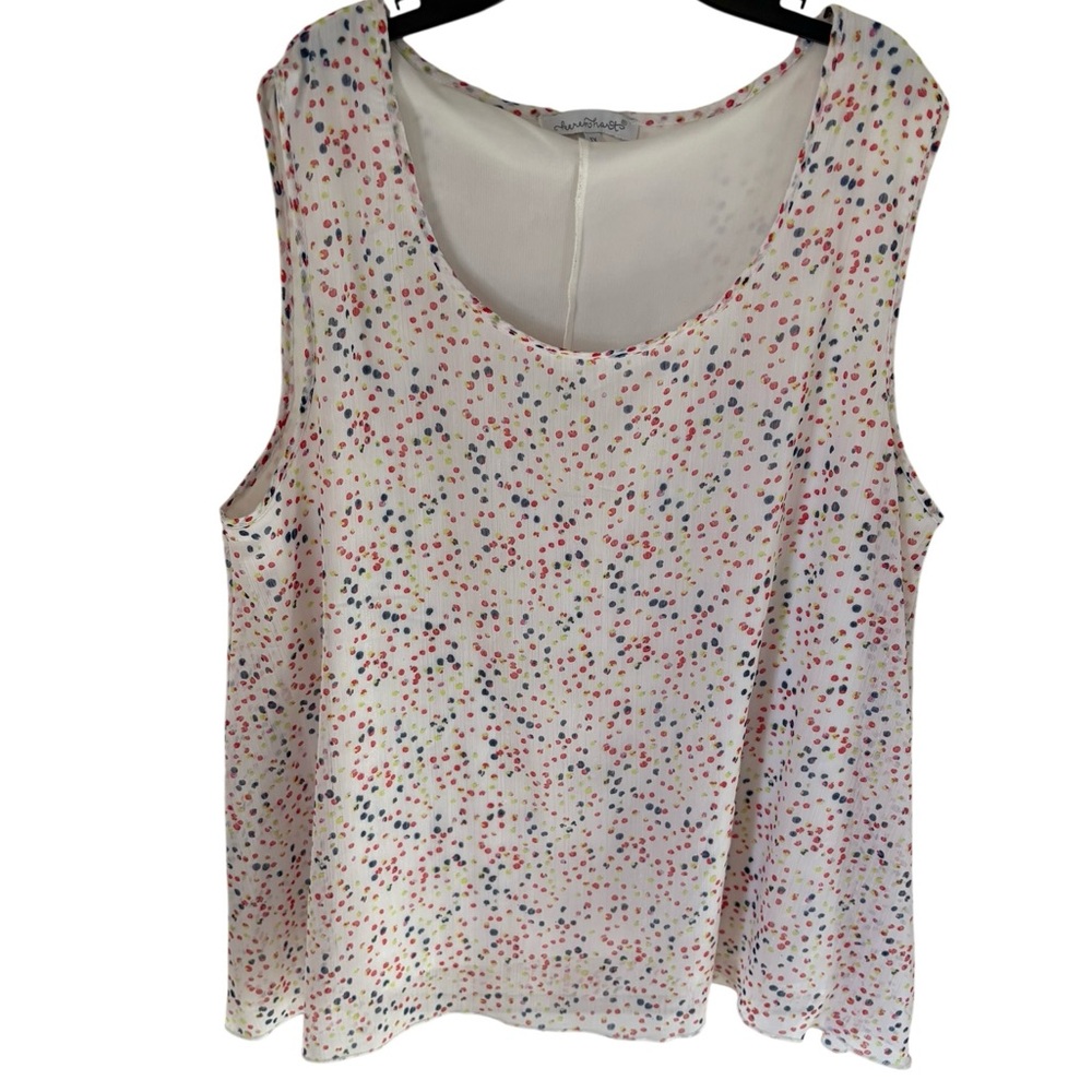 KEREN hart Multicolor Sleeveless Blouse